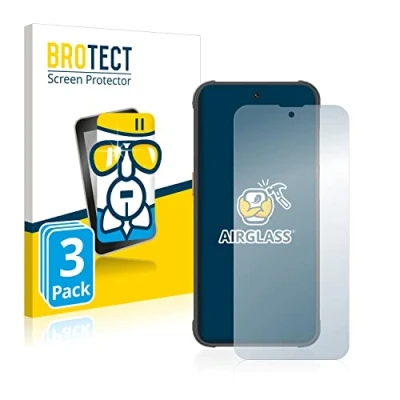 Abbildung von BROTECT Schutzglas für Blackview BV5200 (3 Stück) Schutzfolie Panzer Folie Glas [Extrem Kratzfest 9H, Anti Fingerprint, Ultra Transparent]