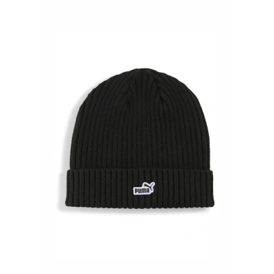Abbildung von Puma Essentials Patch Beanie Mit Plain Black