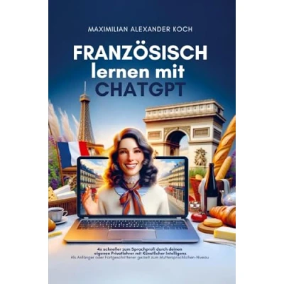 Abbildung von Französisch lernen mit ChatGPT: 4x schneller zum Sprachprofi durch deinen eigenen Privatlehrer Künstlicher Intelligenz: Als Anfänger oder Fortgeschrittener gezielt Muttersprach Niveau