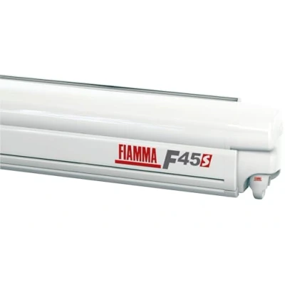 Abbildung von Fiamma Markise F45S 3,5m Royal Grey, Gehäuse weiß (9329437697)