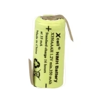 Abbildung von XCell 145177 X1/2AAAH 350 LFZ Spezial Akku 1/2 AAA Z Loet Fahne NiMH 1,2V 350mAh