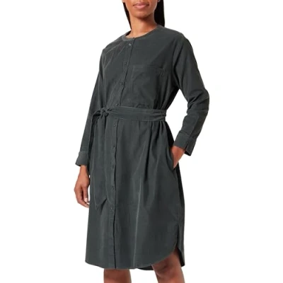 Abbildung von s.Oliver AUS FEIN Blusenkleid, Damen, Größe: 38, Olivgrün