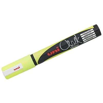 Abbildung von Uni Ball Kreidemarker Chalk PWE 5M 1,8 2,5mm gelb