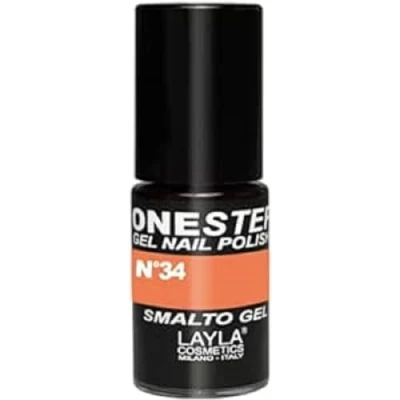Abbildung von Layla Cosmetics One Step Gel Nagellack, orange fluo, 1er pack (1 x 0.005 L)