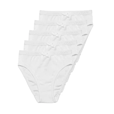 Abbildung von HAASIS Bodywear 1919 Slip 5er Pack Mädchen Bio Cotton (Packung, 5 St) hohe Markenqualität