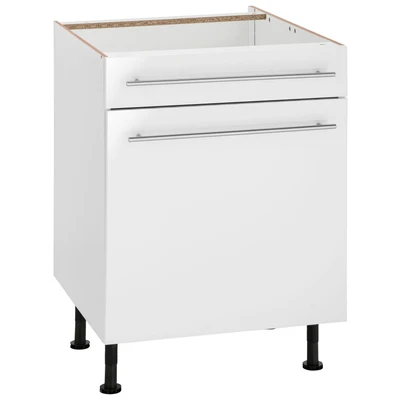 Abbildung von OPTIFIT Unterschrank &quot;Bern&quot;, 60 cm breit, mit Tür und Schubkasten, höhenverstellbaren Füßen