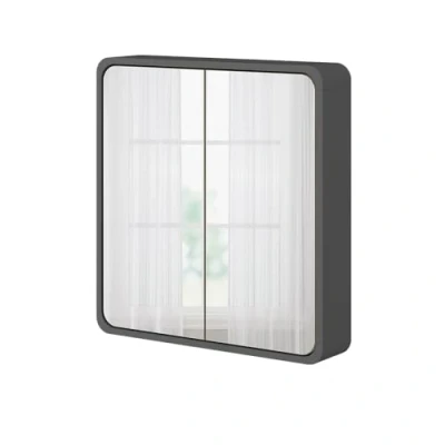 Abbildung von Vicco Badezimmerspiegelschrank Arla, Anthrazit, 60 x cm