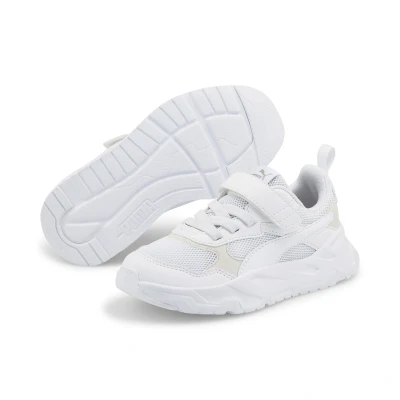 Abbildung von Puma Trinity Sneakers Teenager Schuhe Für Kinder White/Silver Größe: 35