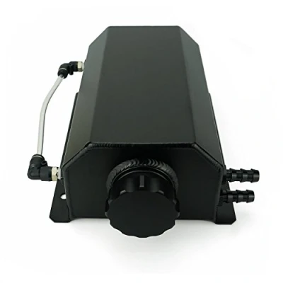 Abbildung von Heinmo Universal 1L 2L Aluminium Radiator Legierung Kühlmittel Expansion Tank mit Abfluss Stopfen (2L Silver)