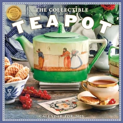 Abbildung von The Collectible Teapot Wall Calendar 2025: A Tea Obsessive&#039;s Dream Come True