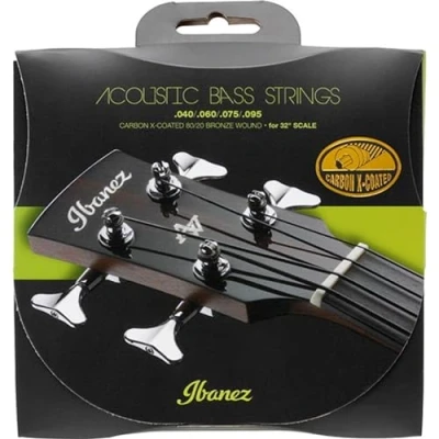 Abbildung von Ibanez Akustik Bass Carbon X Coated Strings für 32&quot; Mensur 040 095 80/20 Bronze Zubehör (IABS4XC32)