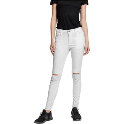 Abbildung von Urban Classics Jeans Skinny Fit, Damen, Größe: Medium, White