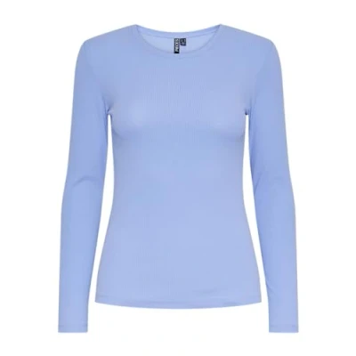 Abbildung von Pieces RUKA Langarmshirt, Damen, Größe: XS, Hydrangea