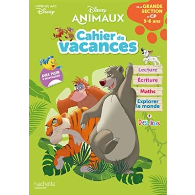 Abbildung von Disney Animaux de la Grande Section au CP Cahier vacances 2024