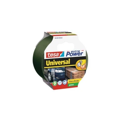 Abbildung von 6 x Tesa Gewebeband extra Power Universal 50mmx10m grün