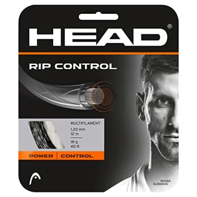 Abbildung von HEAD Unisex Erwachsene RIP Control Set Tennis Saite, Black, 17