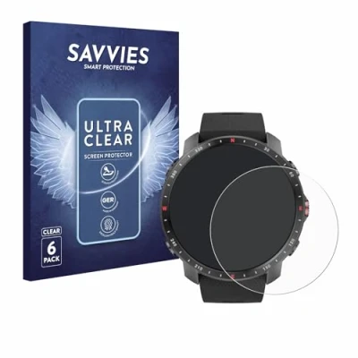 Abbildung von Savvies 6 Stück Schutzfolie für Polar Grit X Pro Displayschutz Folie Ultra Transparent