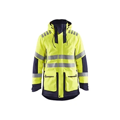 Abbildung von Blaklader 446919213389XXL Winterparka, High Vis Gelb/Marineblau, Größe XXL