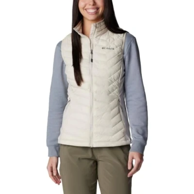 Abbildung von Columbia Powder PASS VEST Weste, Damen, Größe: XS, Dark stone