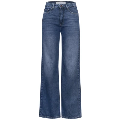 Abbildung von Street One Studio Flared Jeans, Damen, Größe: 26x30, Blau
