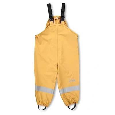 Abbildung von Sterntaler REGENTRÄGER Regenhose für Kinder, Größe: 122, Mittelgelb