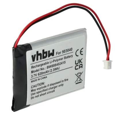 Abbildung von vhbw Akku kompatibel mit Anki Vector (620mAh, 3,7V, Li Polymer)