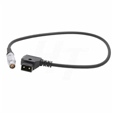 Abbildung von HangTon Stromkabel für DJI Video Transmitter Monitor Ronin 4D Kamera V Mount D Tap 6 Pin Buchse 50cm