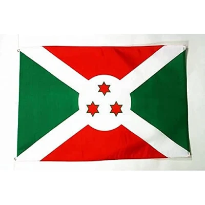 Abbildung von AZ FLAG Flagge Burundi 150x90 cm Burundische Fahne 100% Polyester mit Messing Ösen 110g
