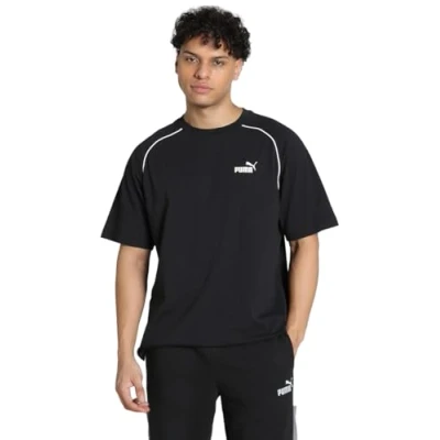 Abbildung von Puma Sport TEE Tshirt basic, Herren, Größe: Medium, Black