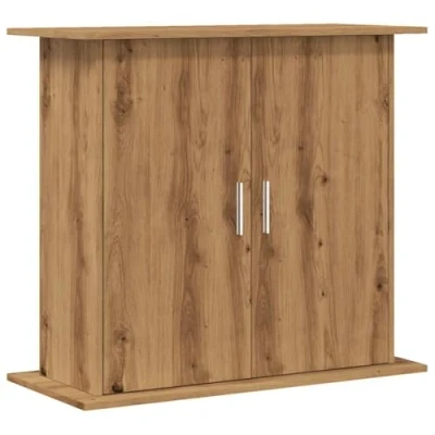 Abbildung von vidaXL Aquariumunterschrank Aquariumständer Artisan Eiche 81x36x73 cm Holzwerkstoff Terrarium Gest