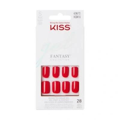 Abbildung von KISS Gel Fantasy Nägel (verschiedene Farbtöne) Farbton: #df0221Was auch immer