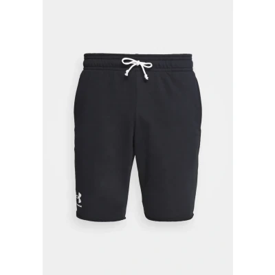 Abbildung von Under Armour Men&#039;s UA Rival Terry Shorts Black/Onyx White S