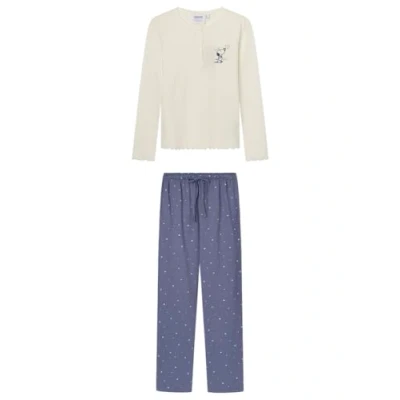 Abbildung von women&#039;secret Nachtwäsche Set offwhite, Damen, Größe: Medium, Off white