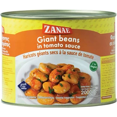 Abbildung von Zanae Weiße Riesenbohnen in Tomatensauce, 2 kg 453603