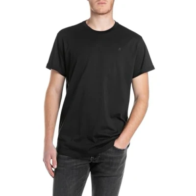 Abbildung von Replay Tshirt basic, Herren, Größe: Small, Black