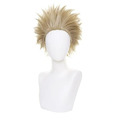 Abbildung von HIROAKIYA Keigo Takami Hawks Wig, MHA My Hero Academia Cosplay Wig with Cap
