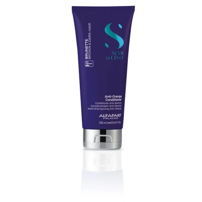 Abbildung von Alfaparf Milano Semi Di Lino Brunette Anti Orange Conditioner 200 ml