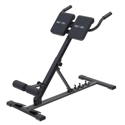 Abbildung von GORILLA SPORTS Rückentrainer Klappbar, Verstellbar Hyperextension, Rückenstrecker Zuhause, (1 tlg)