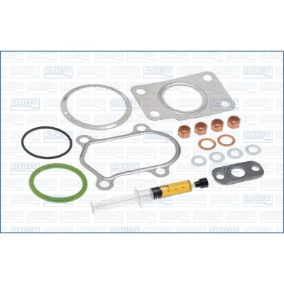 Abbildung von AJUSA JTC12047 Montagesatz, Lader with studs, syringe oil mit Dichtungen Montageanleitung FIAT: Ducato III Kastenwagen, Bus