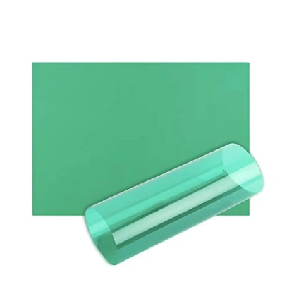 Abbildung von Acetat Blätter A4 OHP Blatt Farbe Klarfolie Kunststoff Lichtfilter Gel Lesehilfe Dicke 100 Mikron (A4 Größe Grün 10 Blatt)