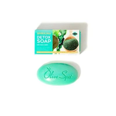 Abbildung von Olive Spa Spirulina Detox Seife, 90 g