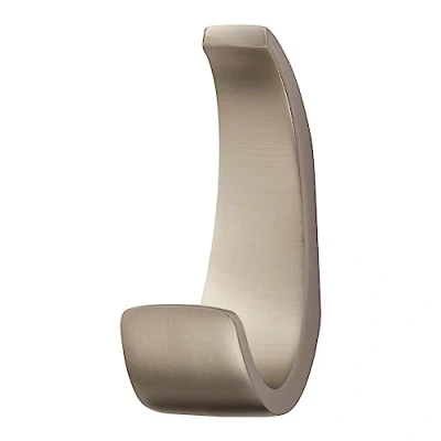 Abbildung von SO TECH® Kleiderhaken Garderobenhaken VETRINO 6,9 x 2,4 cm, (1 St), Edelstahloptik inklusive Befestigungsschrauben und Dübel