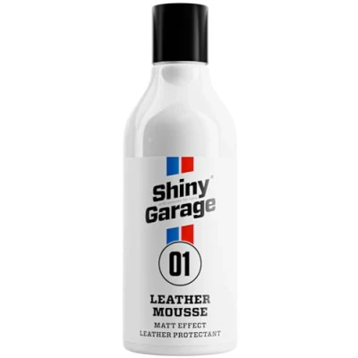 Abbildung von Shiny Garage Lederpflege Auto &#039;Leather Mousse&#039; 250 ml Weichmachender und konservierender Lederbalsam Leder Pflegemittel mit Bienenwachs Wirksamer Innenraum Reiniger