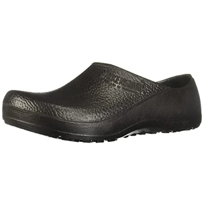 Abbildung von Birkis Profibirki Pantolette flach, Größe: 47, Schwarz Schuhe