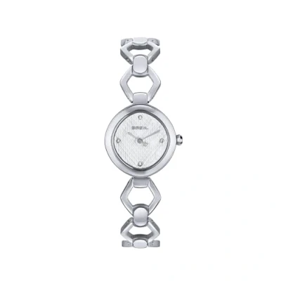 Abbildung von Breil Flake Uhr, Damen, Größe: One Size, Acciaio bianco