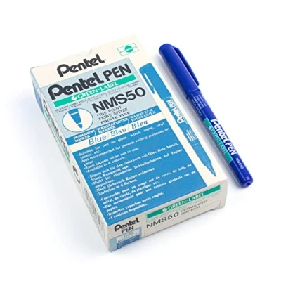 Abbildung von Pentel 2.0 mm Spitze Fine Point Permanent Marker blau