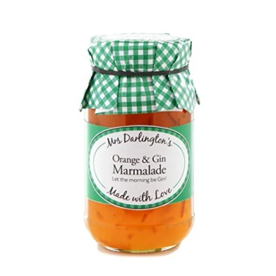 Abbildung von Mrs Darlingtons Darlington&#039;s Orange und Gin Marmelade 340 g