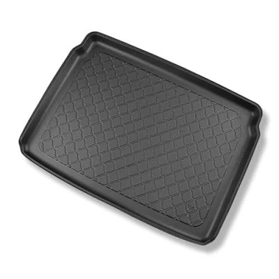 Abbildung von Mossa Kofferraumwanne kompatibel mit Peugeot 2008 II SUV (01.2020 ) Kofferraummatte rutschfest Schutzmatte G1
