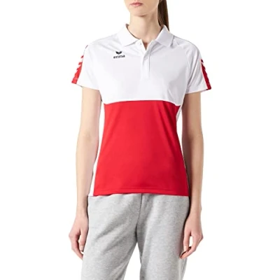 Abbildung von Erima Fussball Teamsport SIX Wings Poloshirt, Damen, Größe: 40, Rot