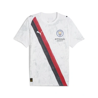 Abbildung von Puma Kidsuper MCFC Replica Vereinsmannschaften, Herren, Größe: Small, White/black